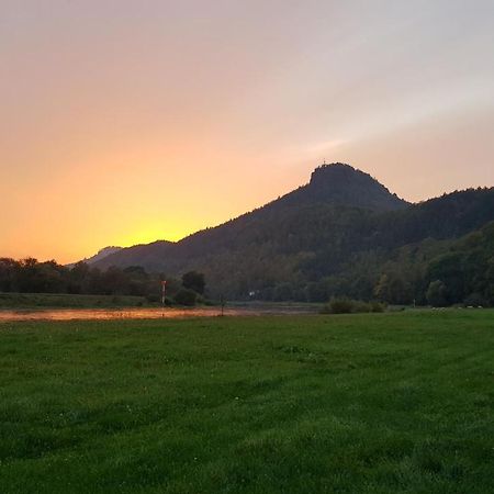 Ferienwohnungen "Gruendelrast" Prossen Luaran gambar